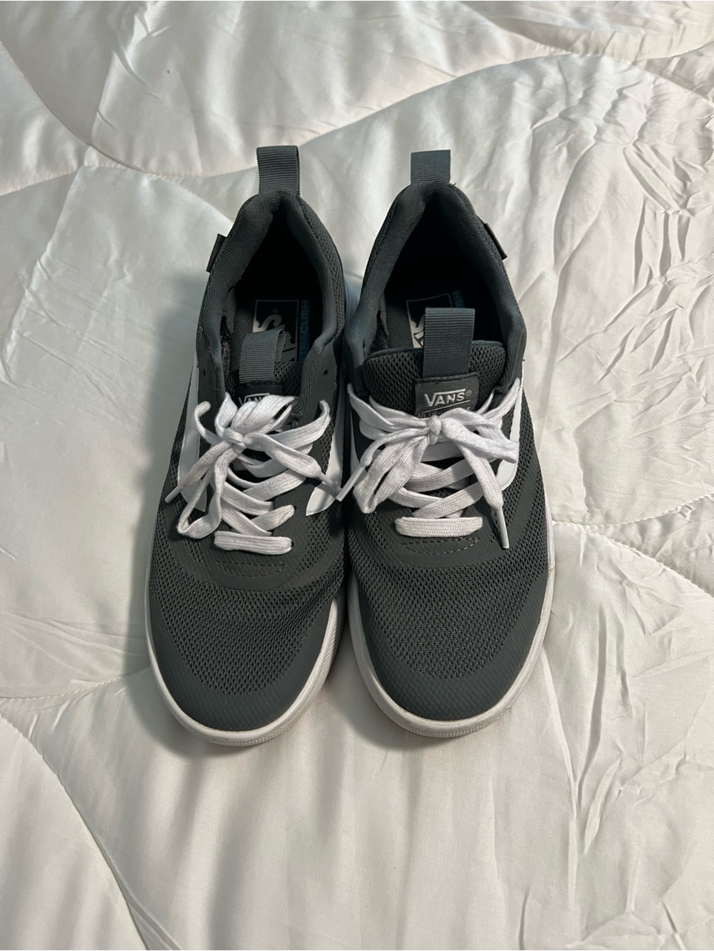 Vans Men's Gray Athletic Sneakers
